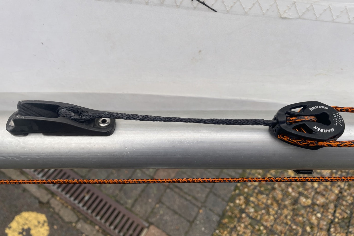 ILCA 4 Front of Boom Outhaul - 29mm Blocks