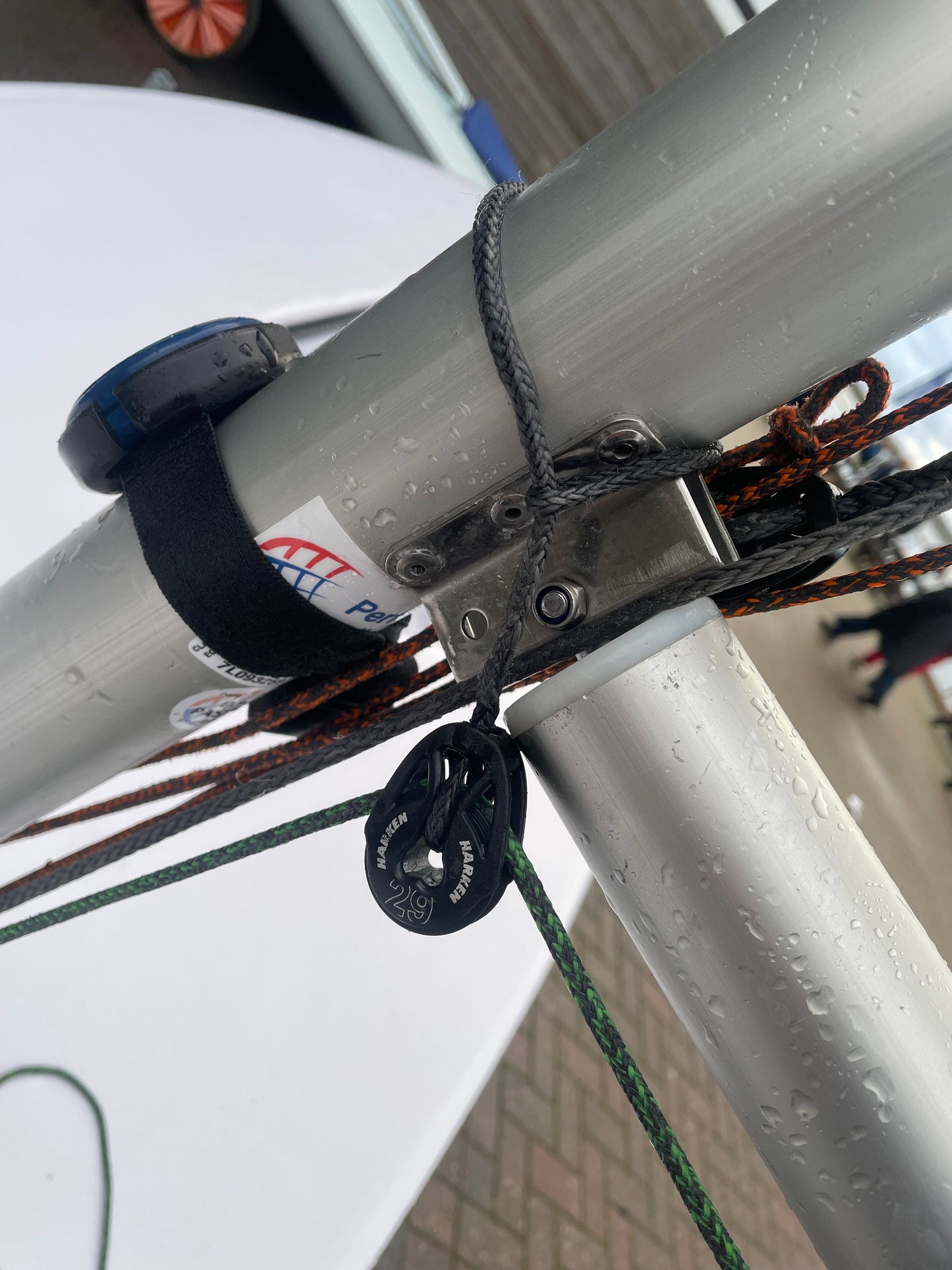 ILCA 7 Front Of Boom Outhaul - 29mm blocks